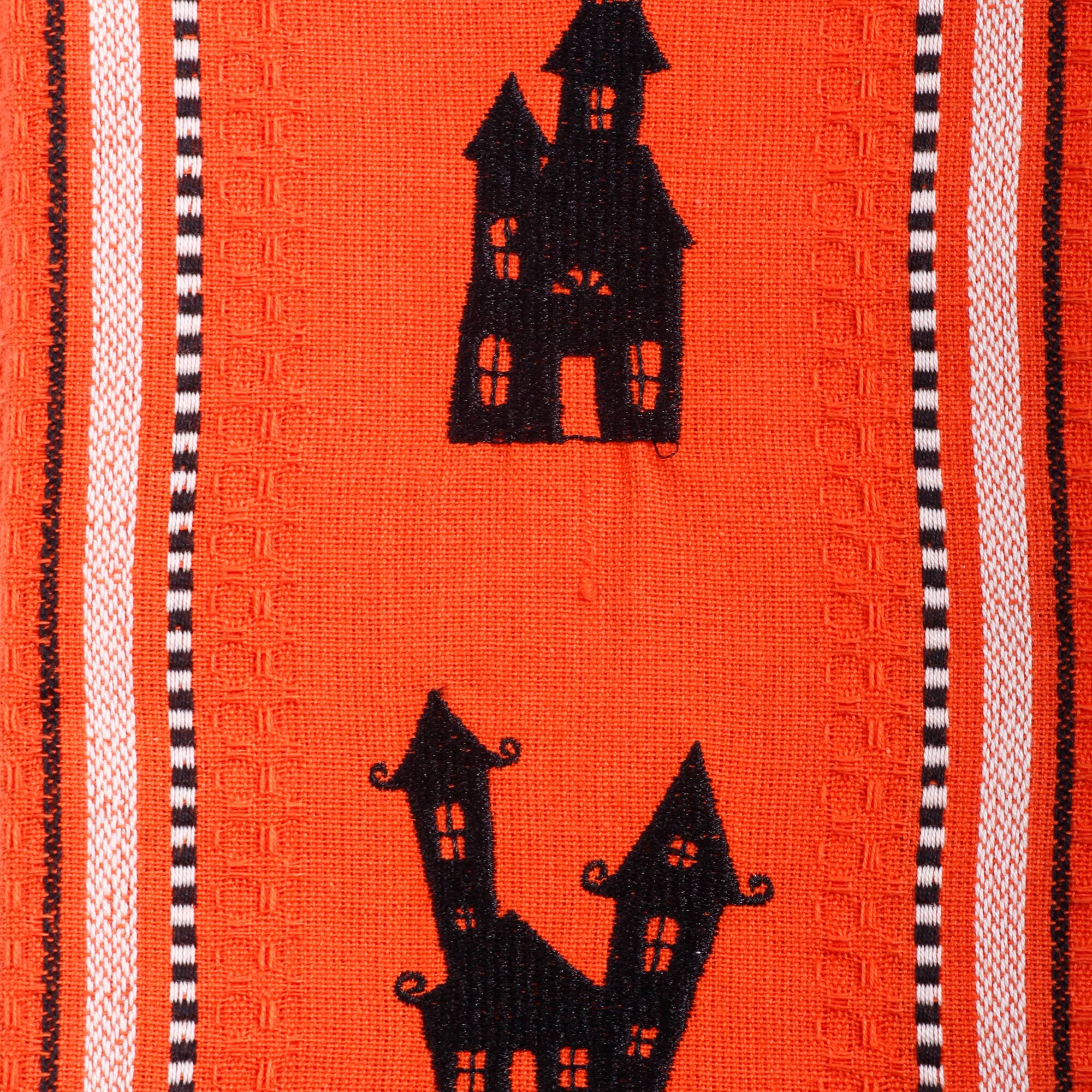 DII® Haunted Houses Embroidered Dishtowel Set